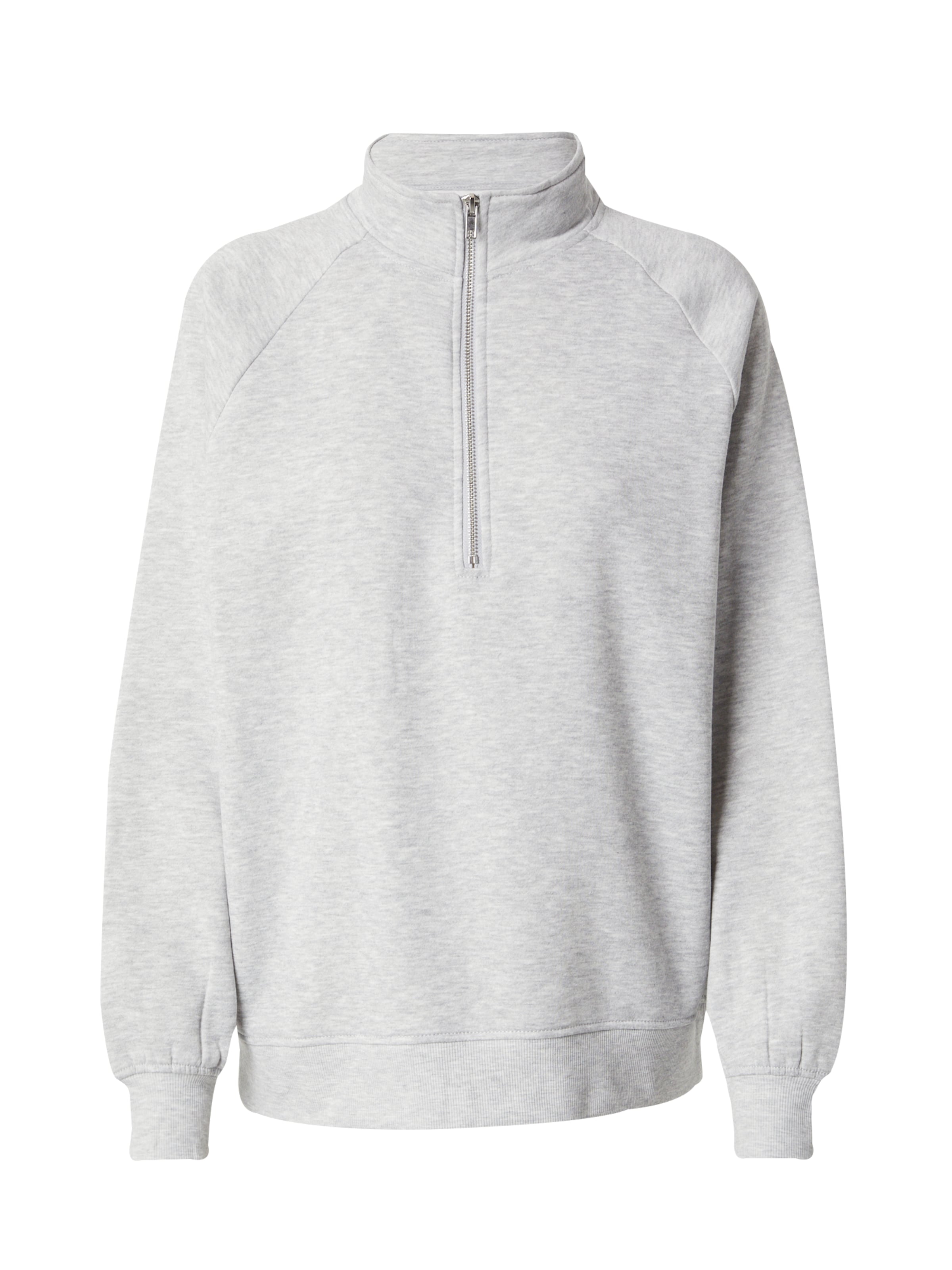 PIECES Sweatshirt 'PCCHILLI' in Grey: front