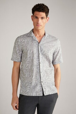 JOOP! Regular fit Button Up Shirt 'Kawai' in Grey: front