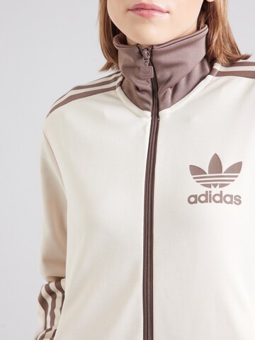 Veste de survêtement 'Beckenbauer' ADIDAS ORIGINALS en blanc