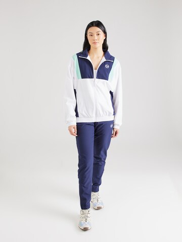 Sergio Tacchini Trainingspak 'FORATA' in Blauw: voorkant