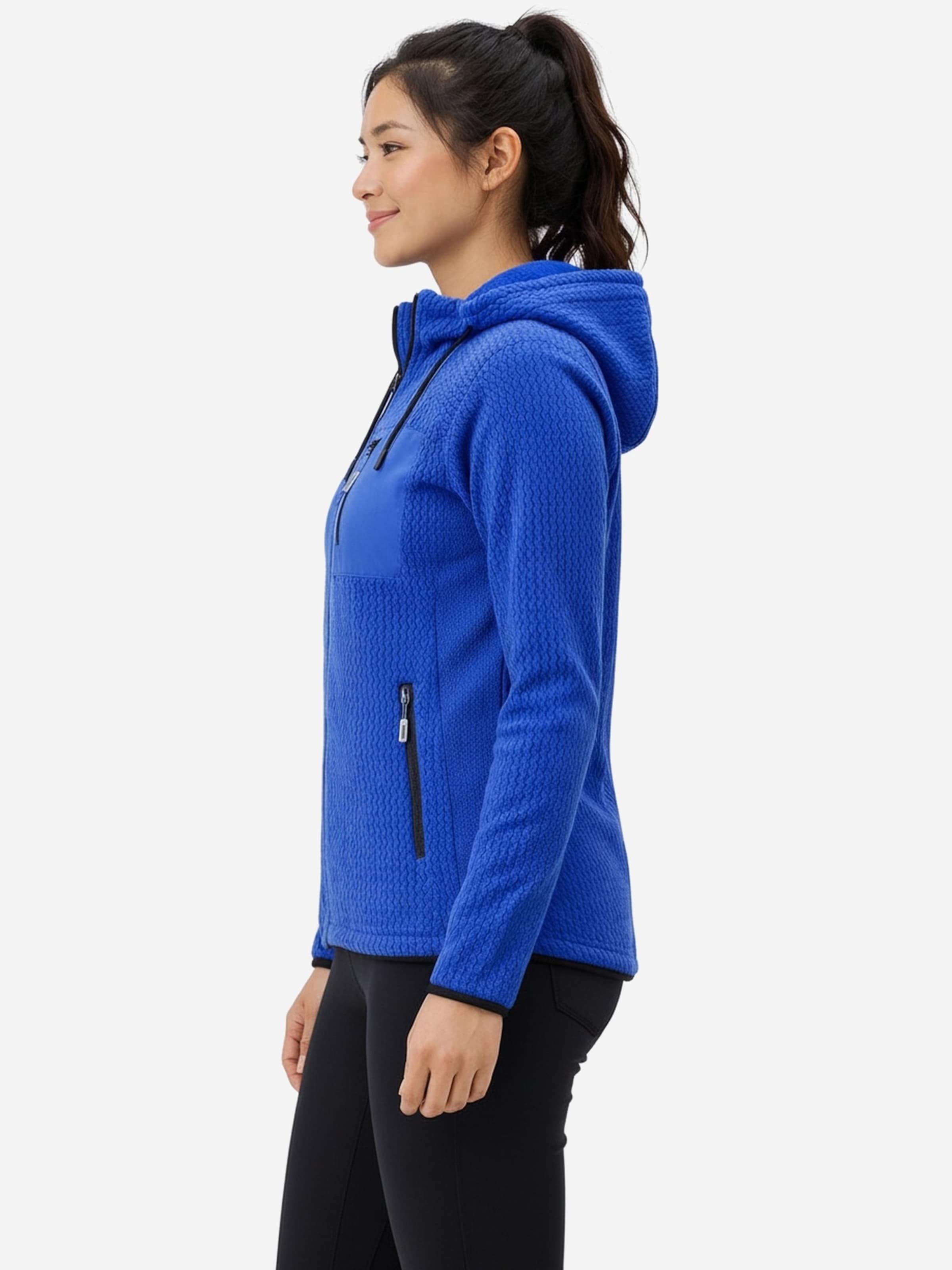 Giacca di pile 'Weya' di LPO in blu