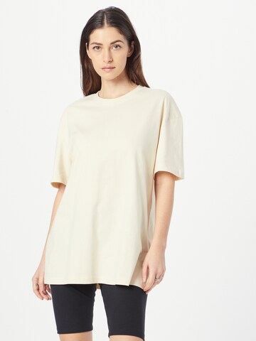 T-shirt Urban Classics en beige : devant