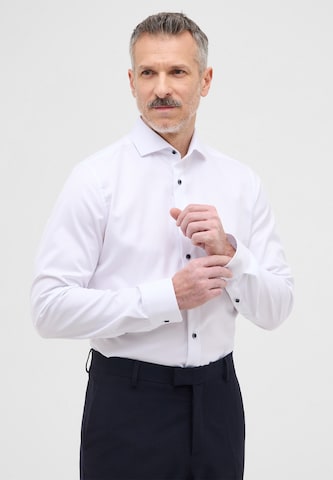 ETERNA Slim fit Zakelijk overhemd in Wit: voorkant