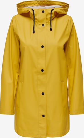 ONLY Between-Seasons Coat in Yellow: front