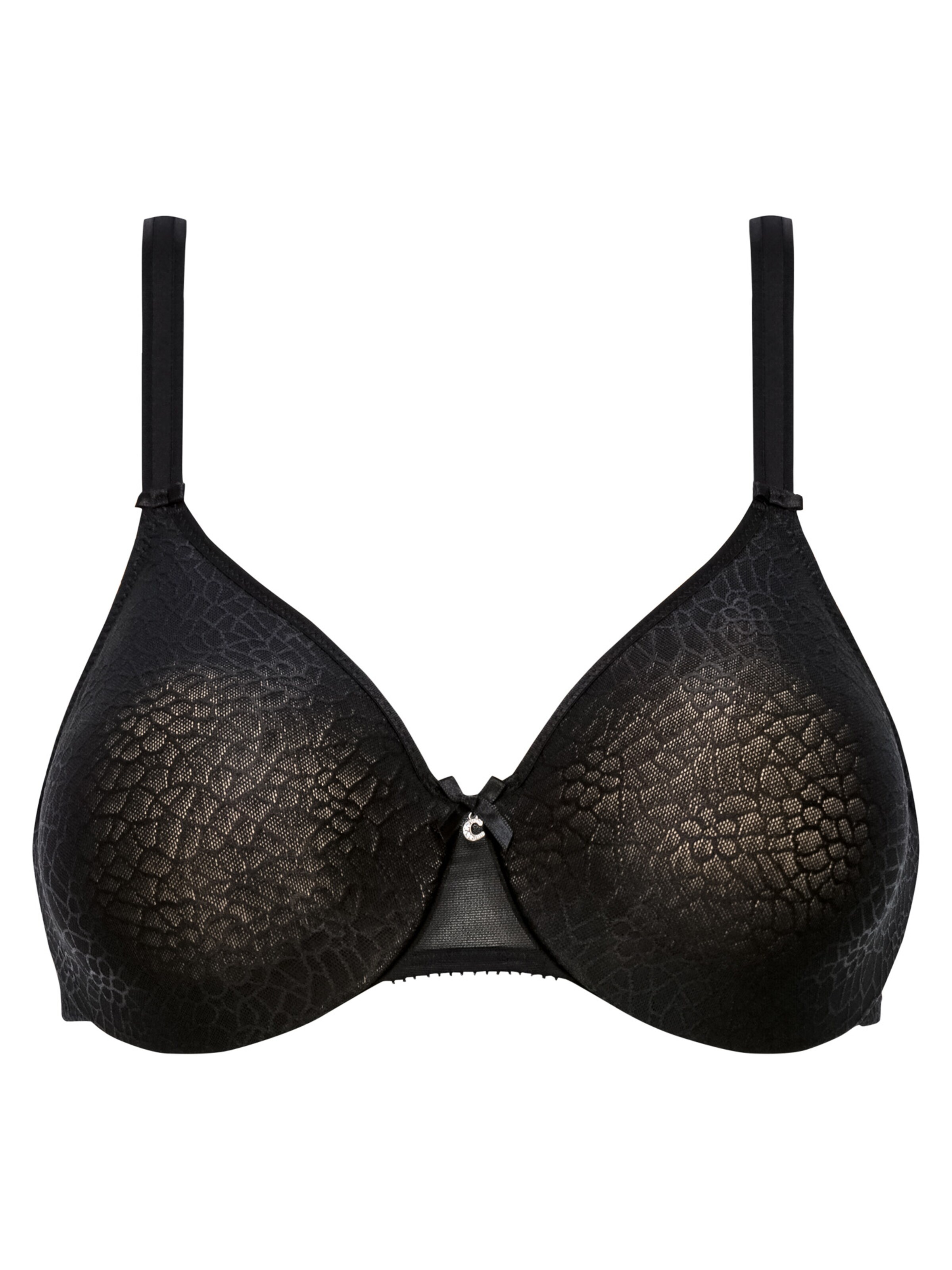 Chantelle Minimizer 'Magnifique' in Black: front