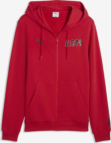 PUMA Sportsweatjacke 'AC Milan' in Rot: Vorderseite