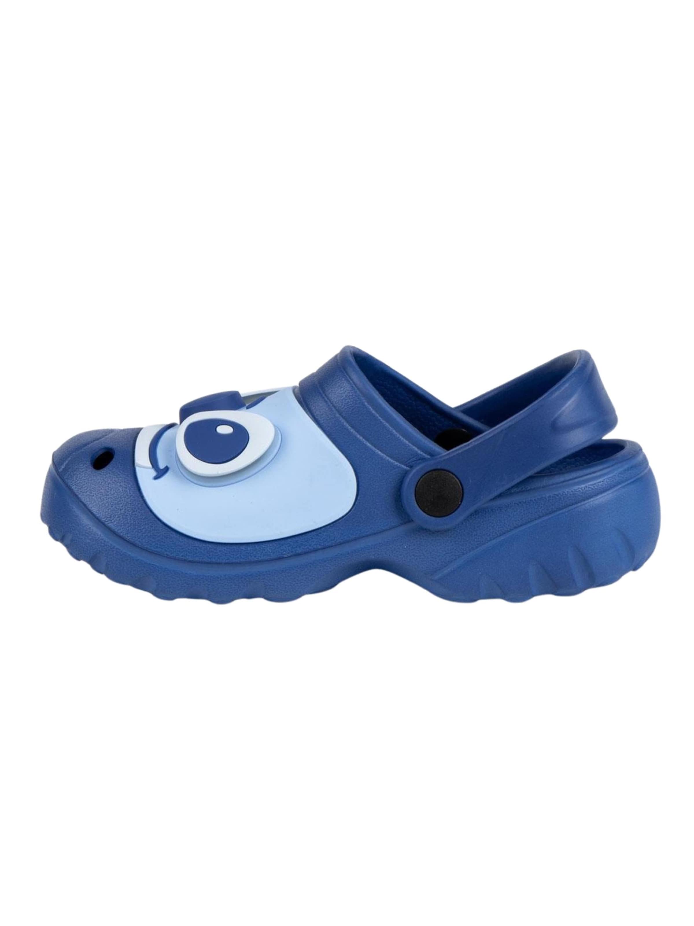 Claquettes / Tongs 'Premium Stitch' DISNEY en bleu : devant