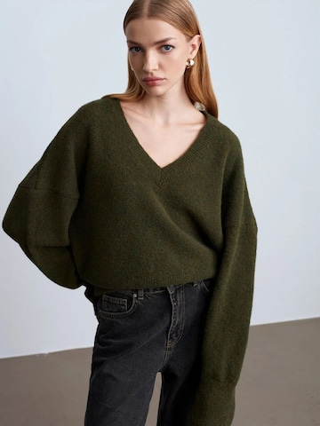 Dilvin Sweater 'Pullover' in Green
