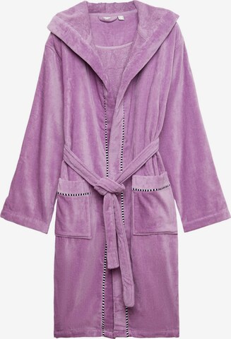 Peignoir court ESPRIT en violet : devant