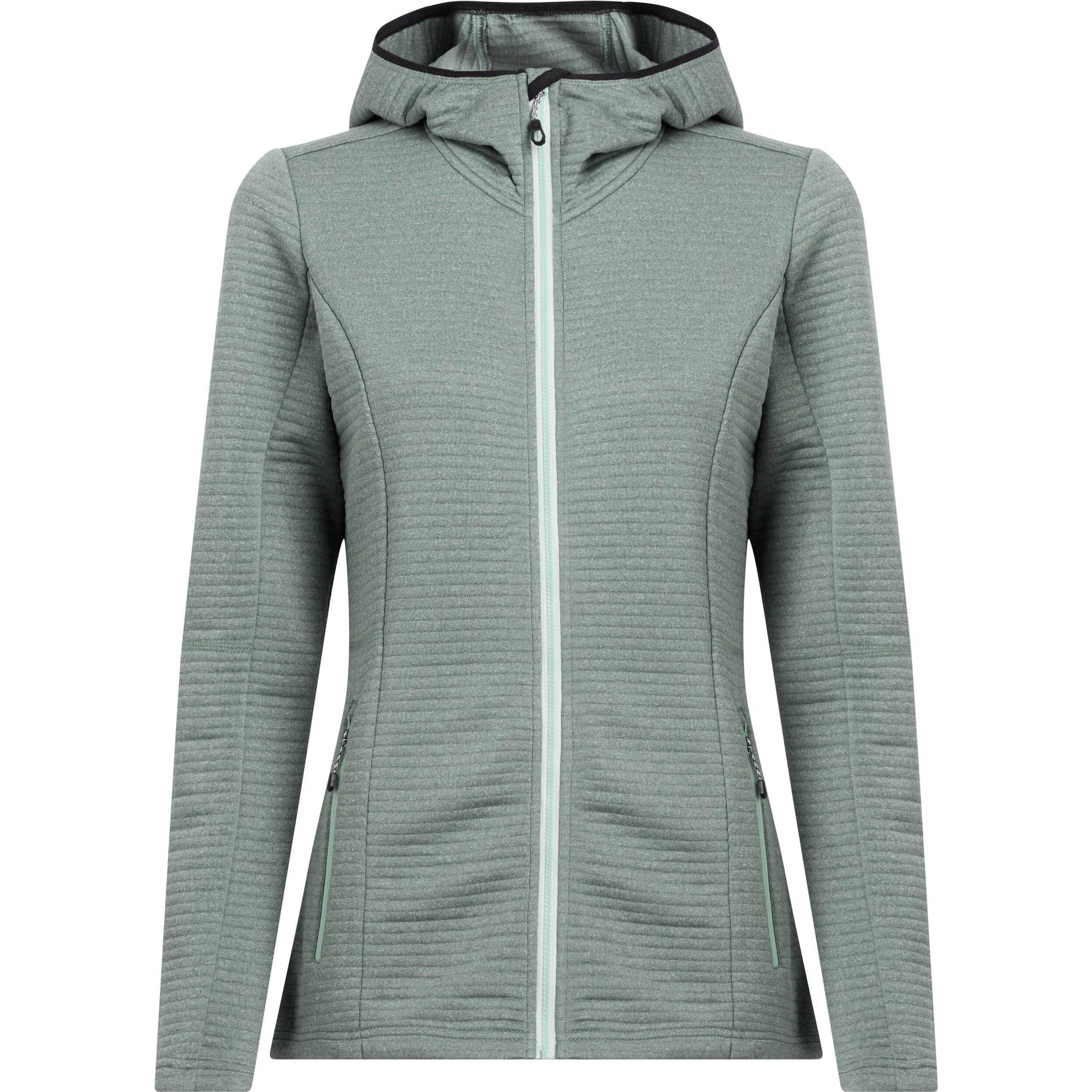 MCKINLEY Funktionsfleecejacke 'Aami' in Grau: Vorderseite