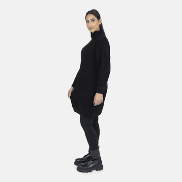 Robes en maille Elara en noir