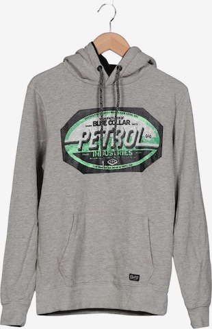 Petrol Industries Kapuzenpullover S in Grau: Vorderseite