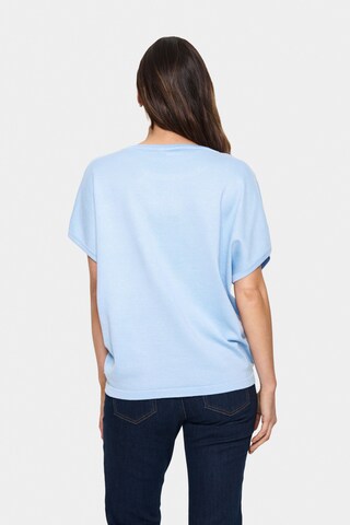 SAINT TROPEZ Pullover in Blau
