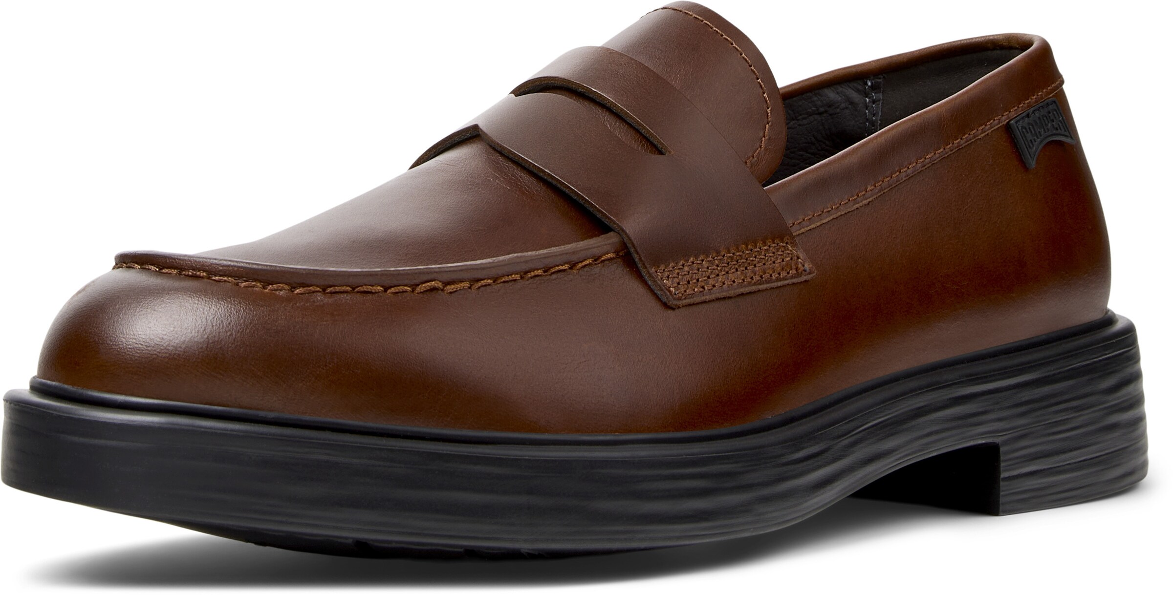 CAMPER Instappers 'Dean' in Bruin: voorkant