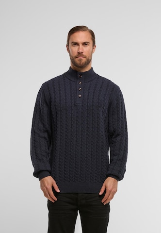 FYNCH-HATTON Пуловер в синьо: отпред