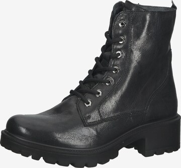 IGI&CO Lace-Up Ankle Boots in Black: front