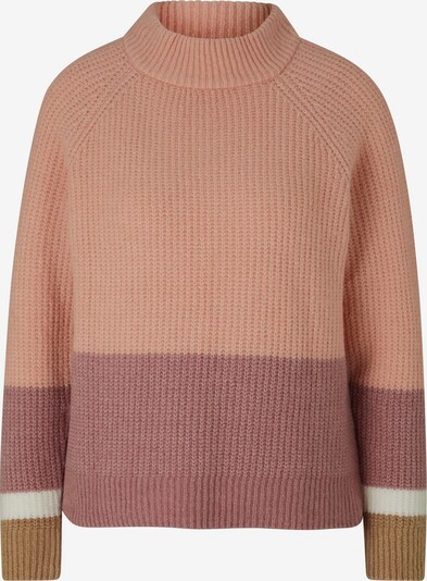 Megztinis iš heine, spalva – garstyčių spalva / oranžinė / ryškiai rožinė spalva / balta, Prekių apžvalga