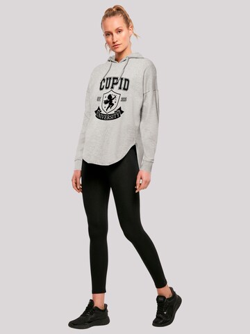 F4NT4STIC Sweatshirt 'Cupid University Valentinstag' in Grey