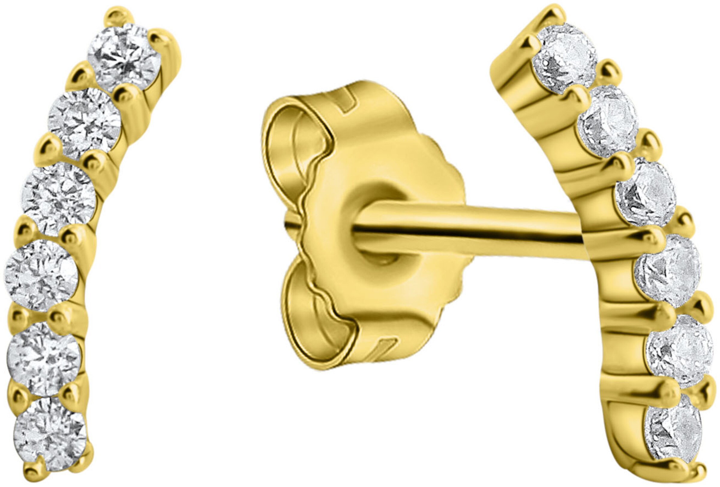 FIRETTI Ohrringe in Gold: Vorderseite