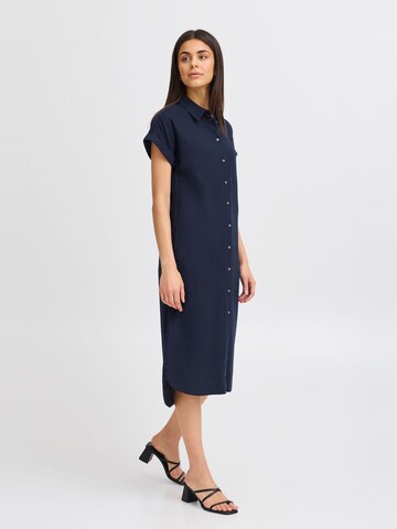 Abito camicia 'FRMallia' di Fransa in blu: frontale