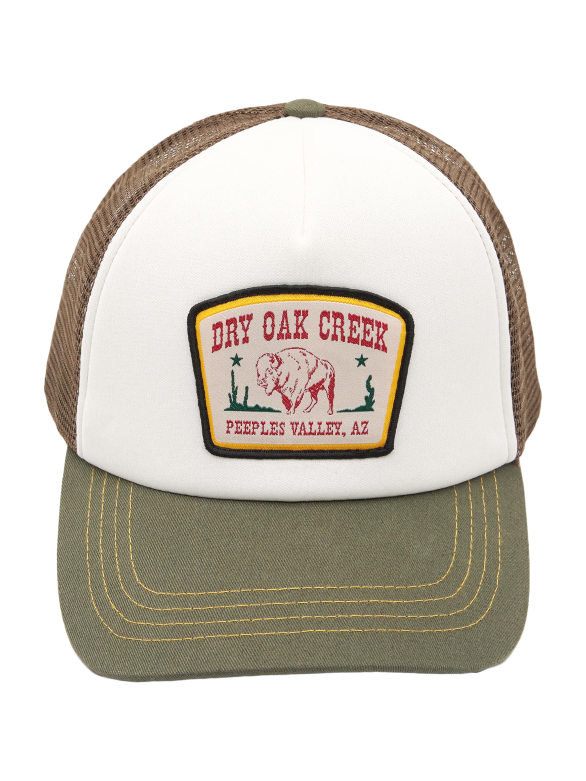 Pull&Bear Lippalakki 'BUFALO' värissä vihreä: etupuoli