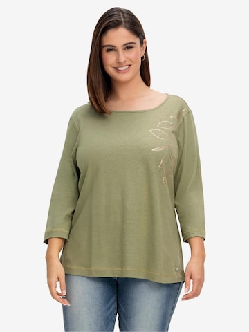 SHEEGO Shirt in Green: front