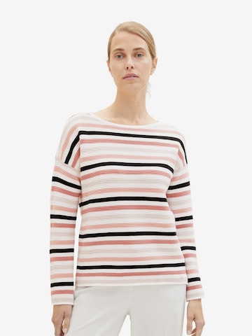 TOM TAILOR Sweater in Pink: front