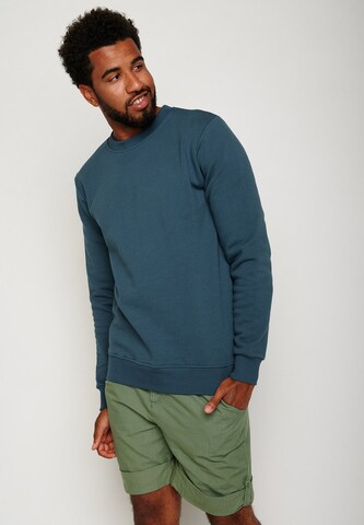 GREENBOMB Sweatshirt in Blauw