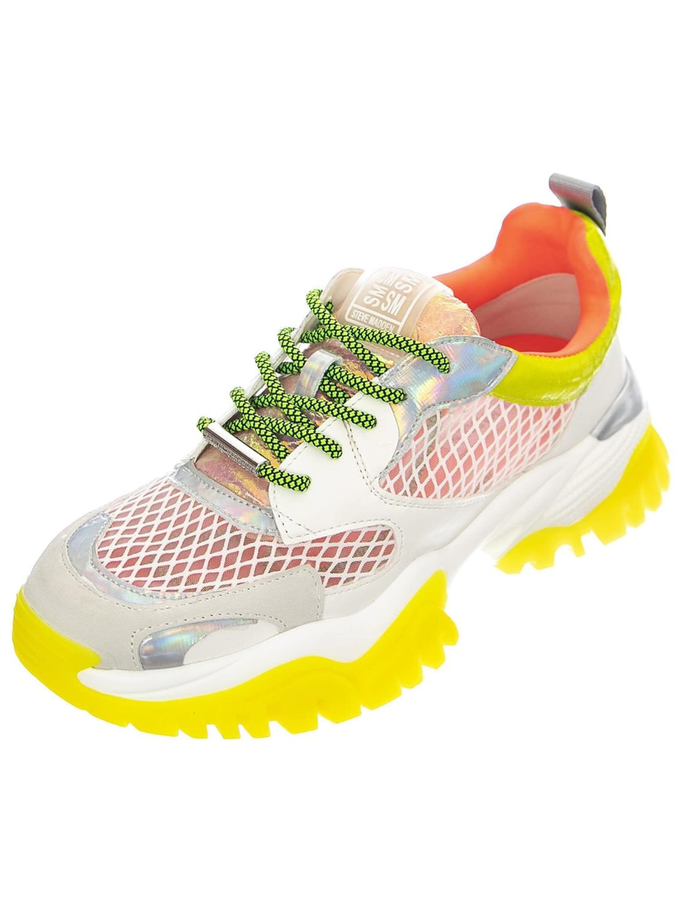 STEVE MADDEN Sneaker low 'TREASURES YLW MULTI' i blandingsfarvet: forside