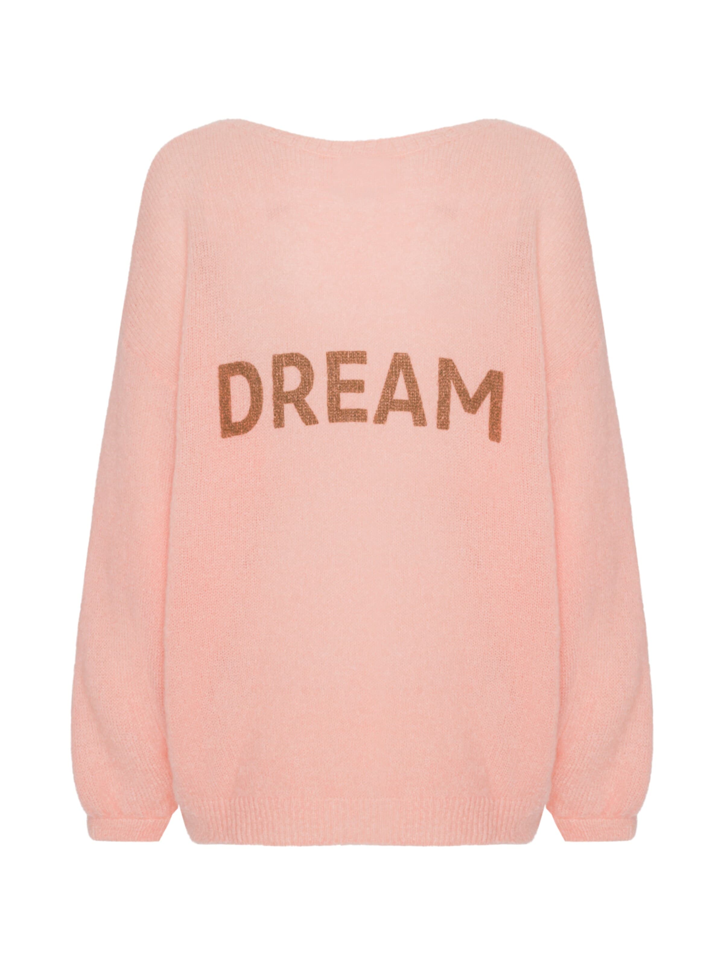 americandreams Oversizepullover 'Silja'‌‌ in Orange
