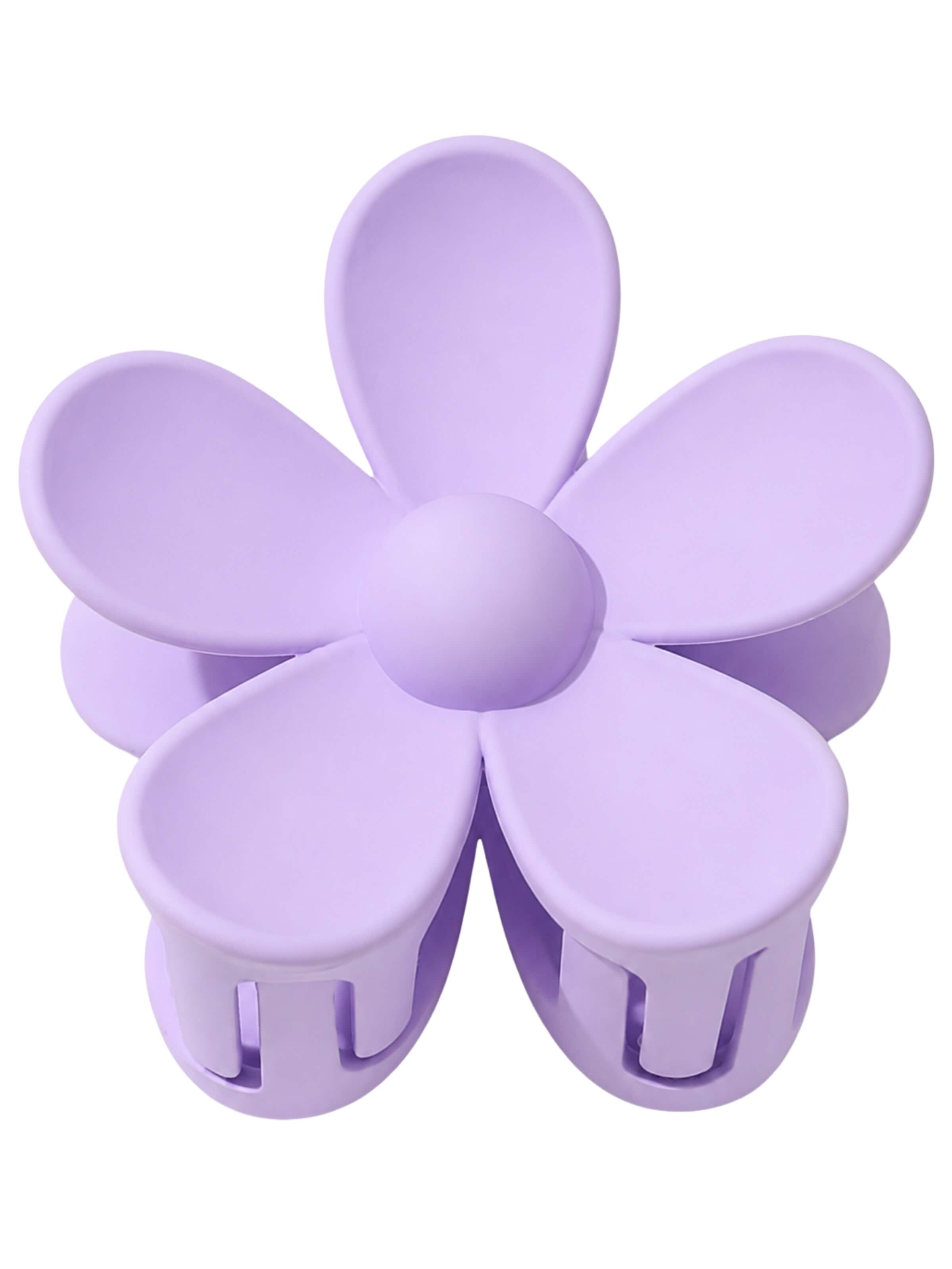 Ornement pour cheveux 'Bloom Hair Claw' soho Hair accesoires en violet : devant