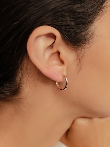 Boucles d'oreilles 'Urban Hoop' Hey Happiness en or