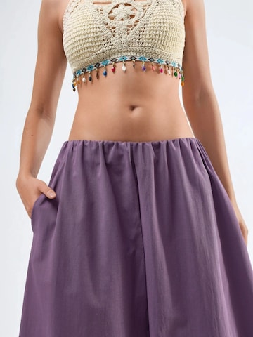 Barrel Pantalon Busem en violet