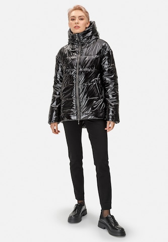 HELMIDGE Winter Jacket in Black: front