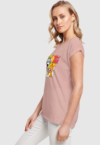 T-shirt 'Tom And Jerry - Thumbs up' ABSOLUTE CULT en rose