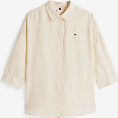 TOMMY HILFIGER Bluse in gelb / weiß, Produktansicht