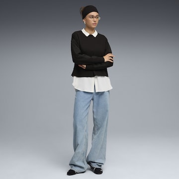 PUMA Sweatshirt 'Her' in Schwarz