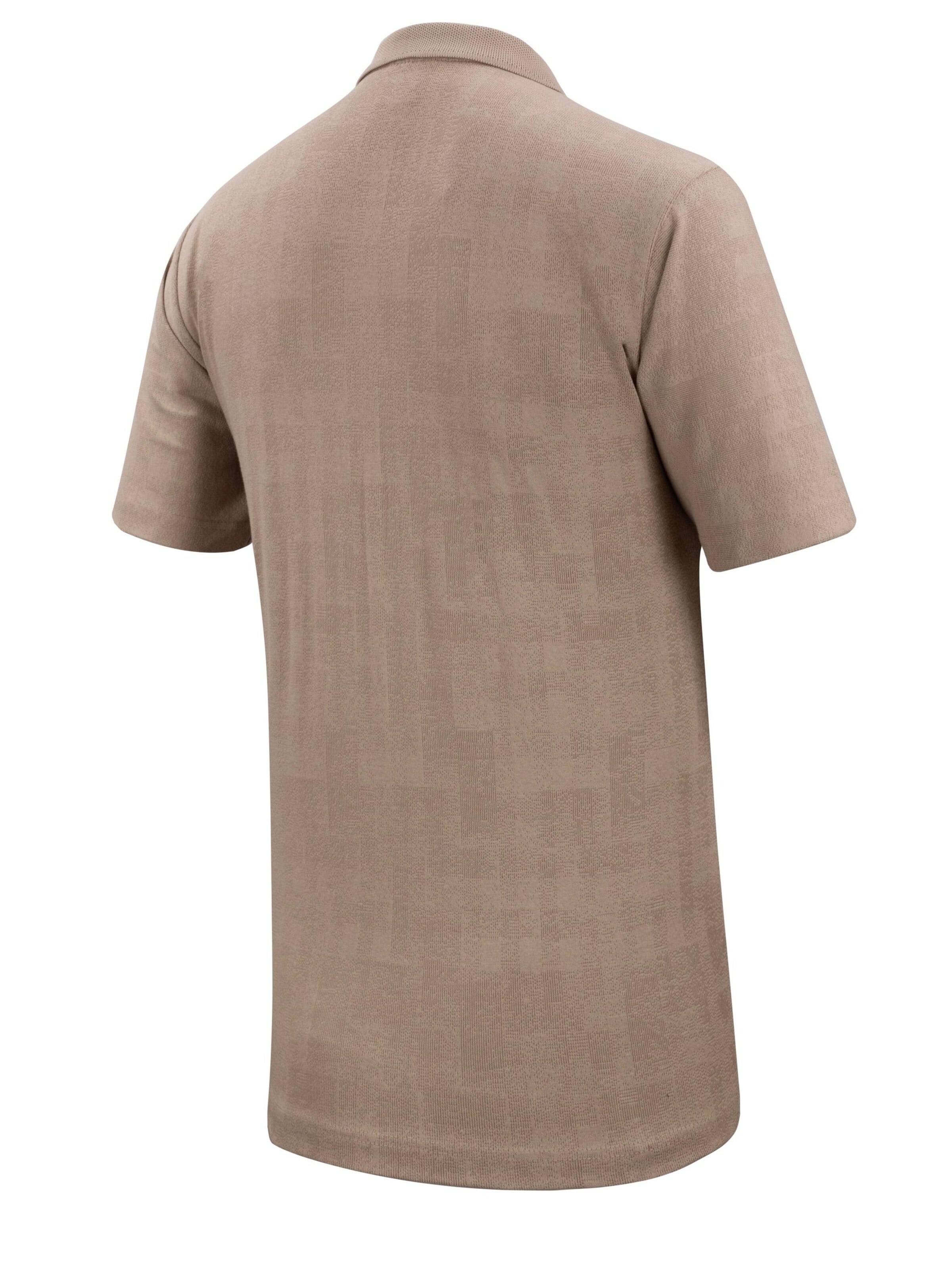 Cizgi Triko Shirt‌‌‌‌ in Beige