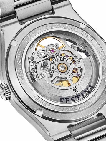 FESTINA Analoog horloge 'Swiss Made F20069' in Zilver