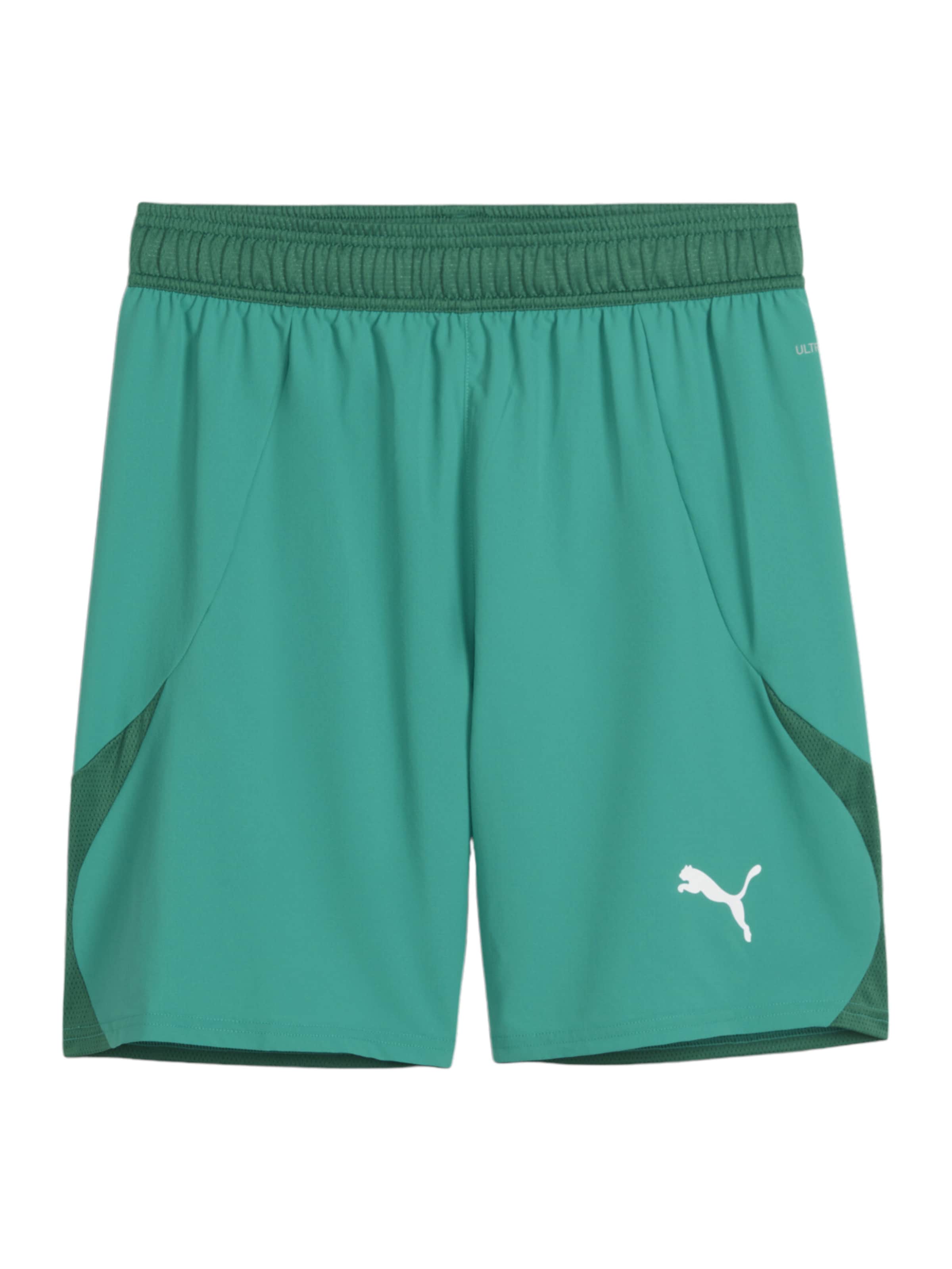 PUMA Workout Pants 'TeamFinal' in Green: front