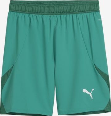 PUMA Sportshorts 'TeamFinal' in Grün: Vorderseite