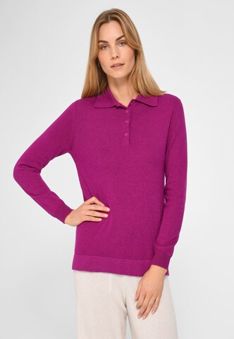 Peter Hahn Sweater 'Silk' in Pink: front