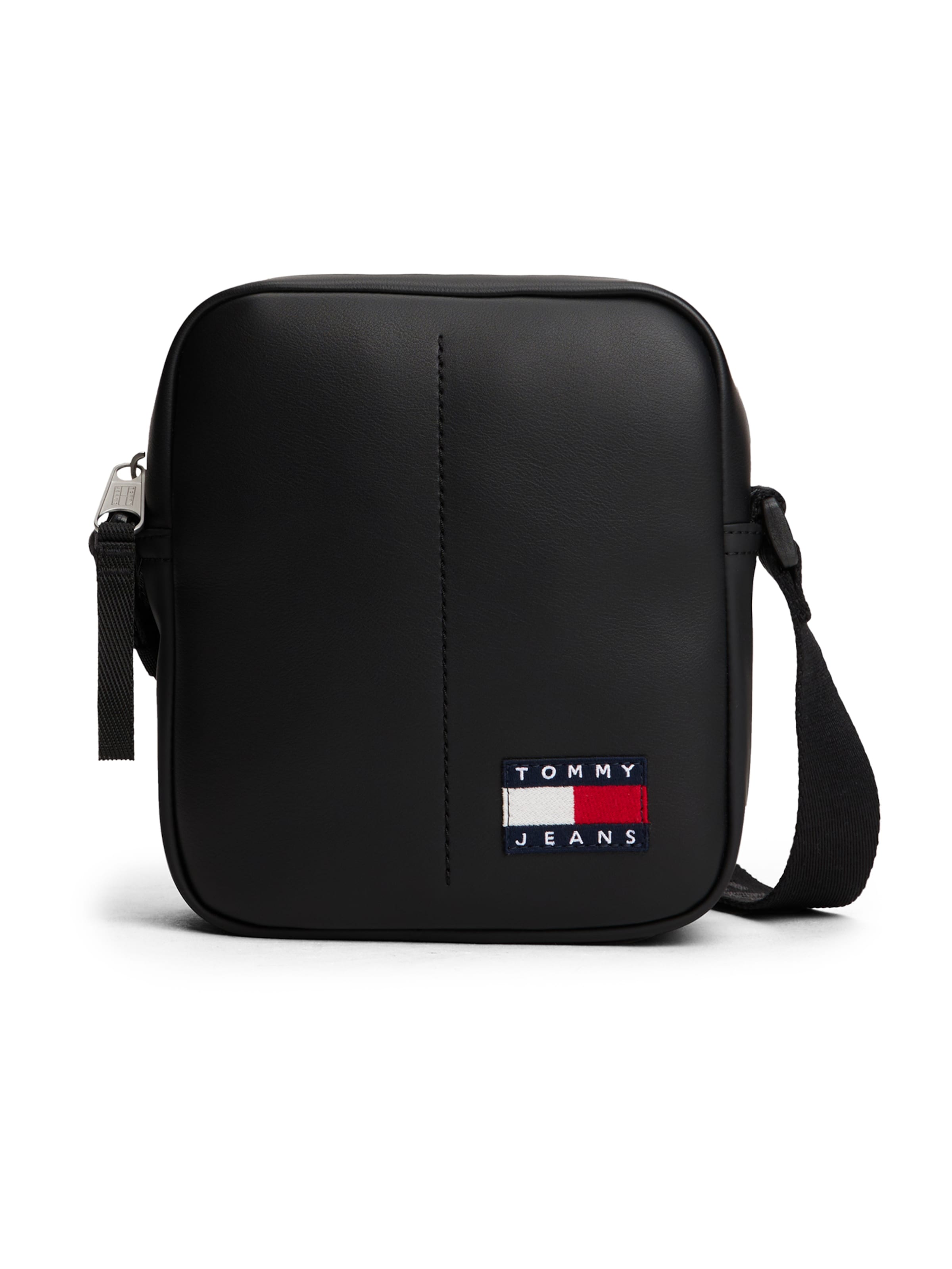 Tommy Jeans Τσάντα ώμου 'ESS' σε μαύρο: μπροστά