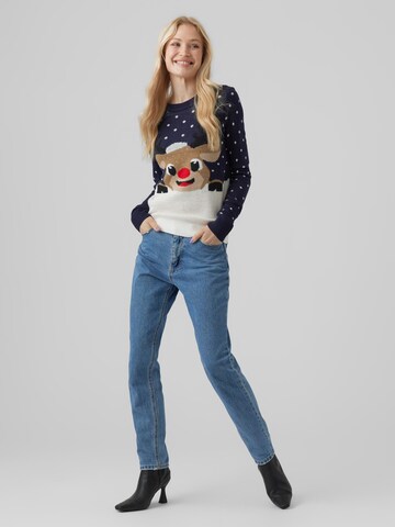 Pull-over 'ICELAND' VERO MODA en bleu