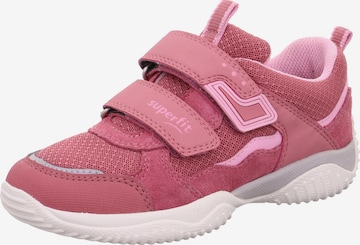 SUPERFIT Sneaker 'STORM' in Pink: predná strana