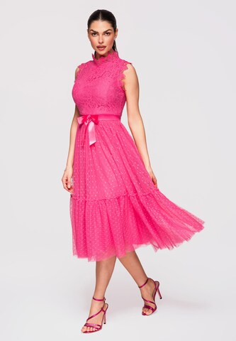 Ombre Avondjurk in Roze