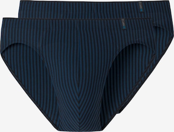 SCHIESSER Slip 'Long Life Soft' in Blau: Vorderseite
