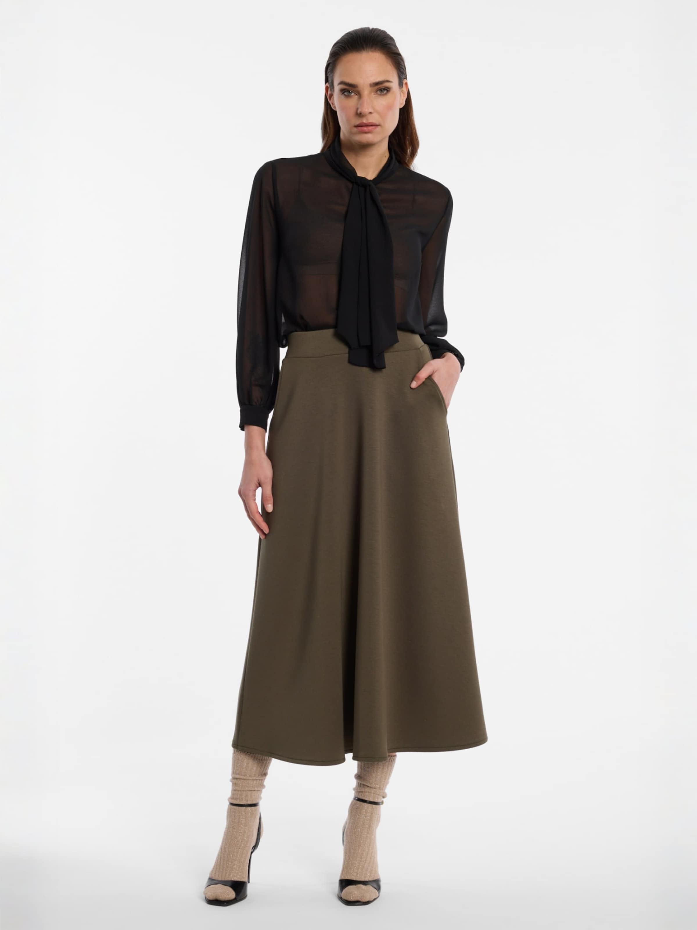 Ana Alcazar Skirt ' Enlyrioa ' in Green