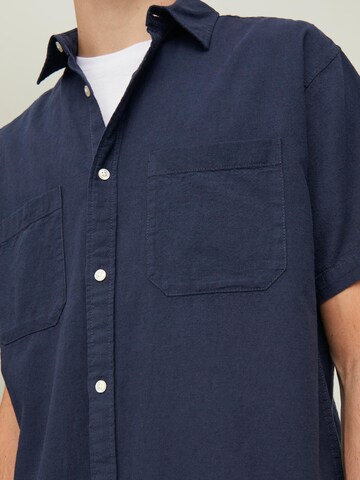 JACK & JONES - Ajuste regular Camisa 'Breezy' en azul