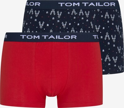 TOM TAILOR Boxershorts in blau / rot, Produktansicht
